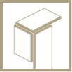 XOX self-locking element for sustainable packaging
